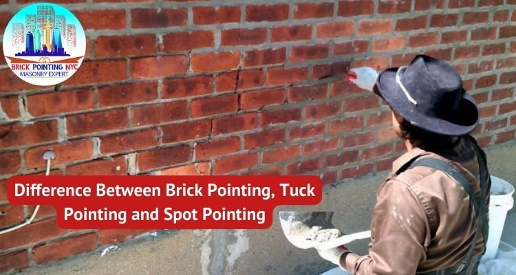 Difference Between Brick Pointing, Tuck Pointing and Spot Pointing