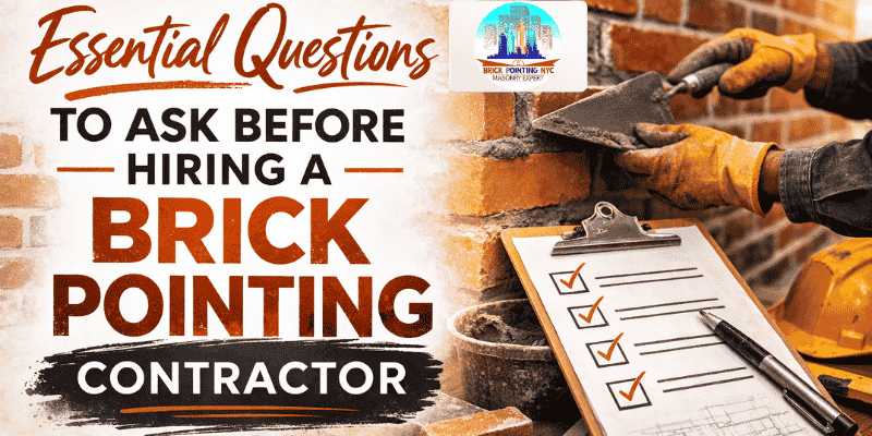 Hiring a Brick Pointing Contractor